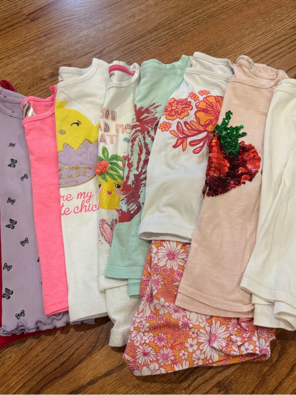 Girls size 6 tshirt bundle